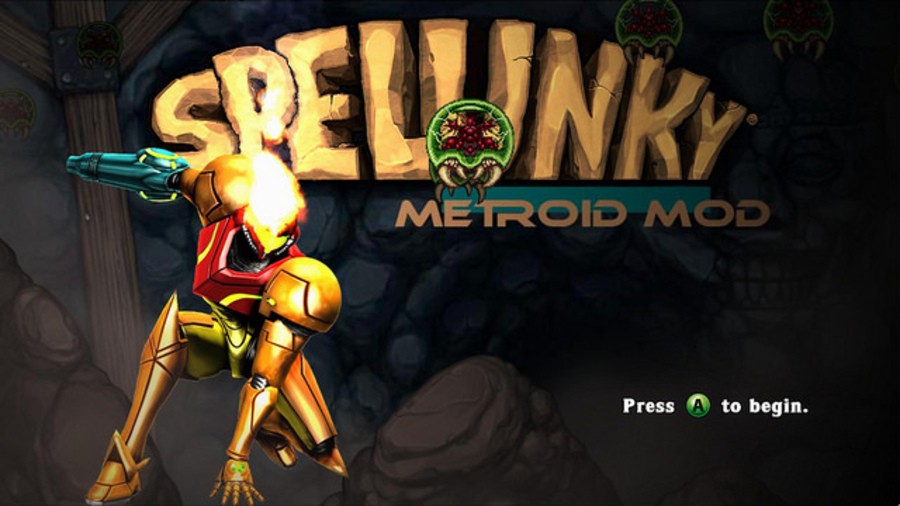 Spelunky Metroid Mod