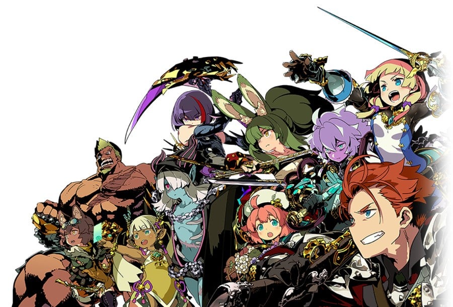 Etrian Odyssey V Classes and Races.png