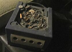 Some Monster Actually Used A GameCube As An Ashtray
