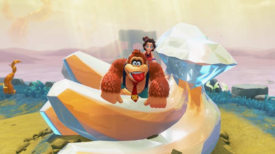 Donkey Kong Bananza Hilltop Layer Banandium Gems