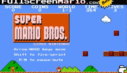 Nintendo Wants To Close Down This Open-Source Web Version Of Super Mario Bros.