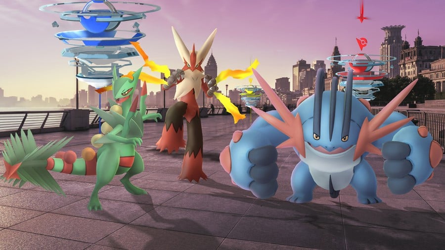 Pokémon GO Hoenn Mega Starters