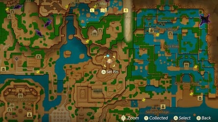 Map of Hyrule for Dampé's Studio Echoes of Wisdom