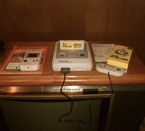 My Super Famicom the night it arrived