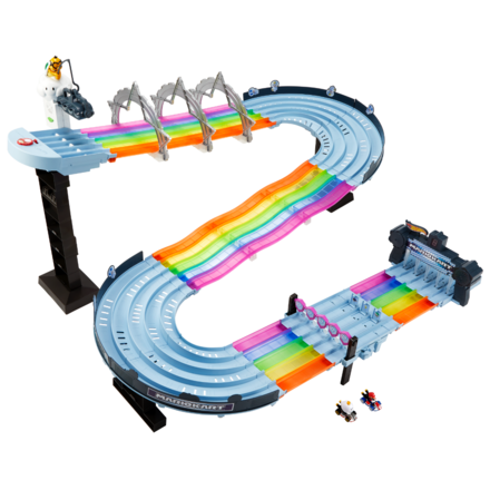 Hot Wheels Mario Kart Rainbow Road Raceway