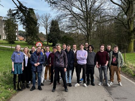 To support Purple Day, Playtonic encouraged everyone to wear something purple, join them for their regular Let's Chat walk, and then enjoy some purple-themed treats!