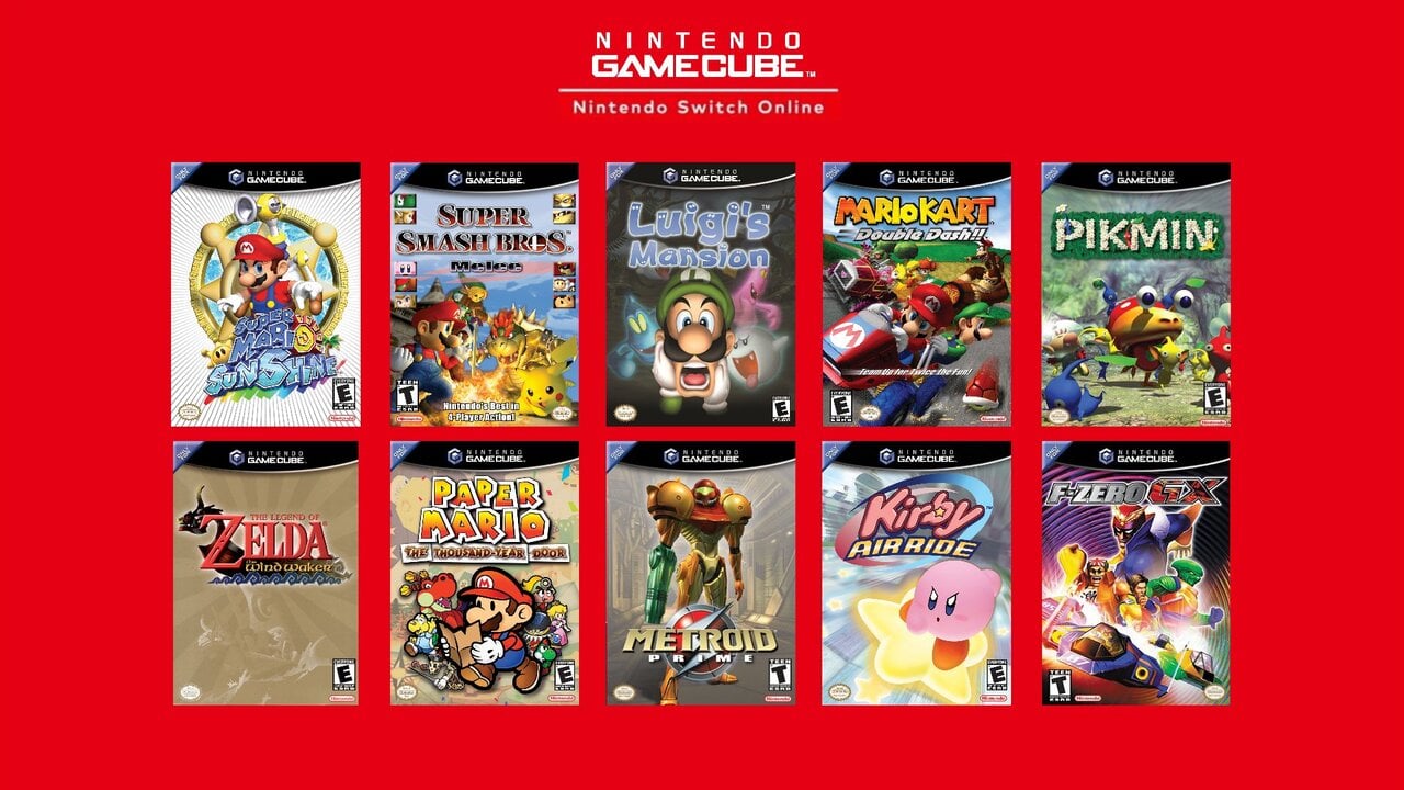 Nintendo switch on sale gamecube games