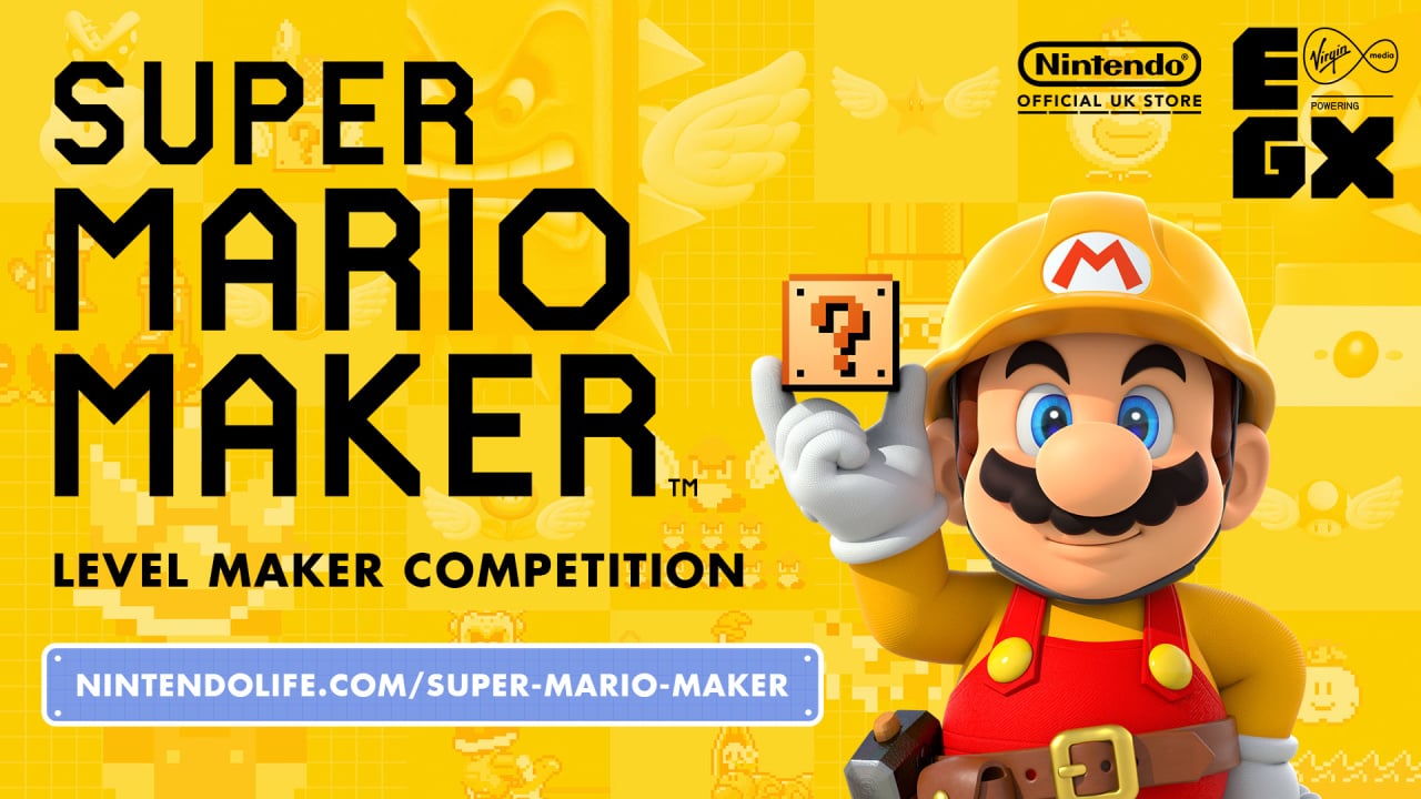 Super Mario Maker Contest: Win a £100 Nintendo UK Store Voucher and Retro amiibo at EGX 2015