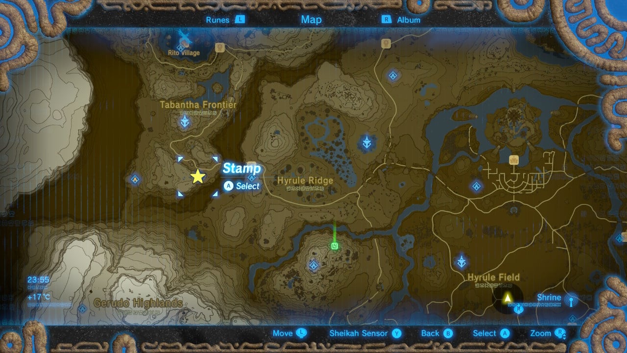 The Legend of Zelda: Breath of the Wild - Every Memory's Location