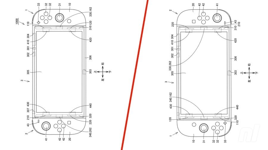 Switch 2 Patent Suggests You Can Flip The Console Upside Down