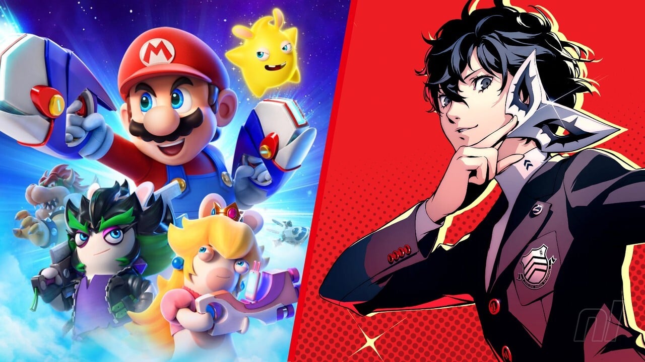 UK-Programme: Leistungsstarke Mario + Rabbids und Persona 5 Royal Slots