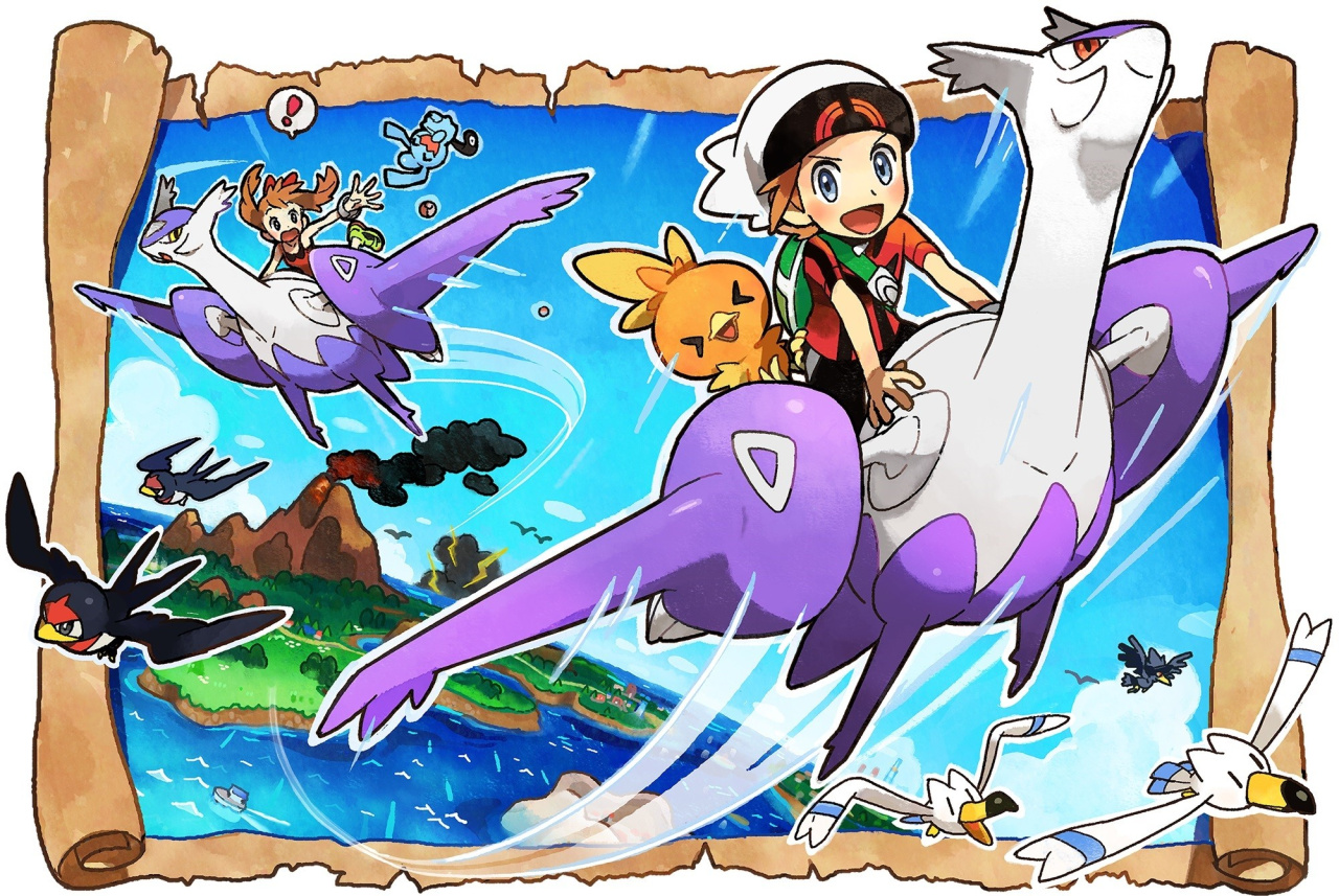 Full Sheet View - Pokemon Omega Ruby / Alpha Sapphire - 3rd