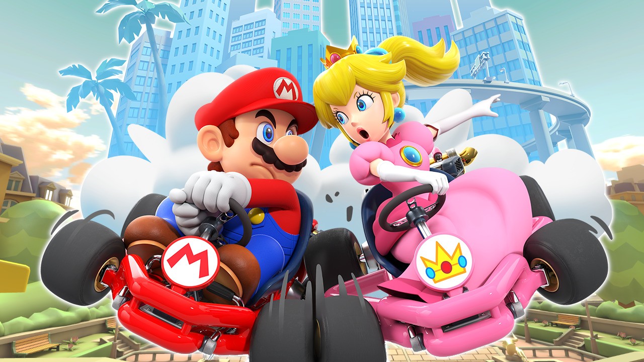 Mario Kart Tour🍄🚗All Mario characters and extreme races (Mario vs. Peach  Tour)