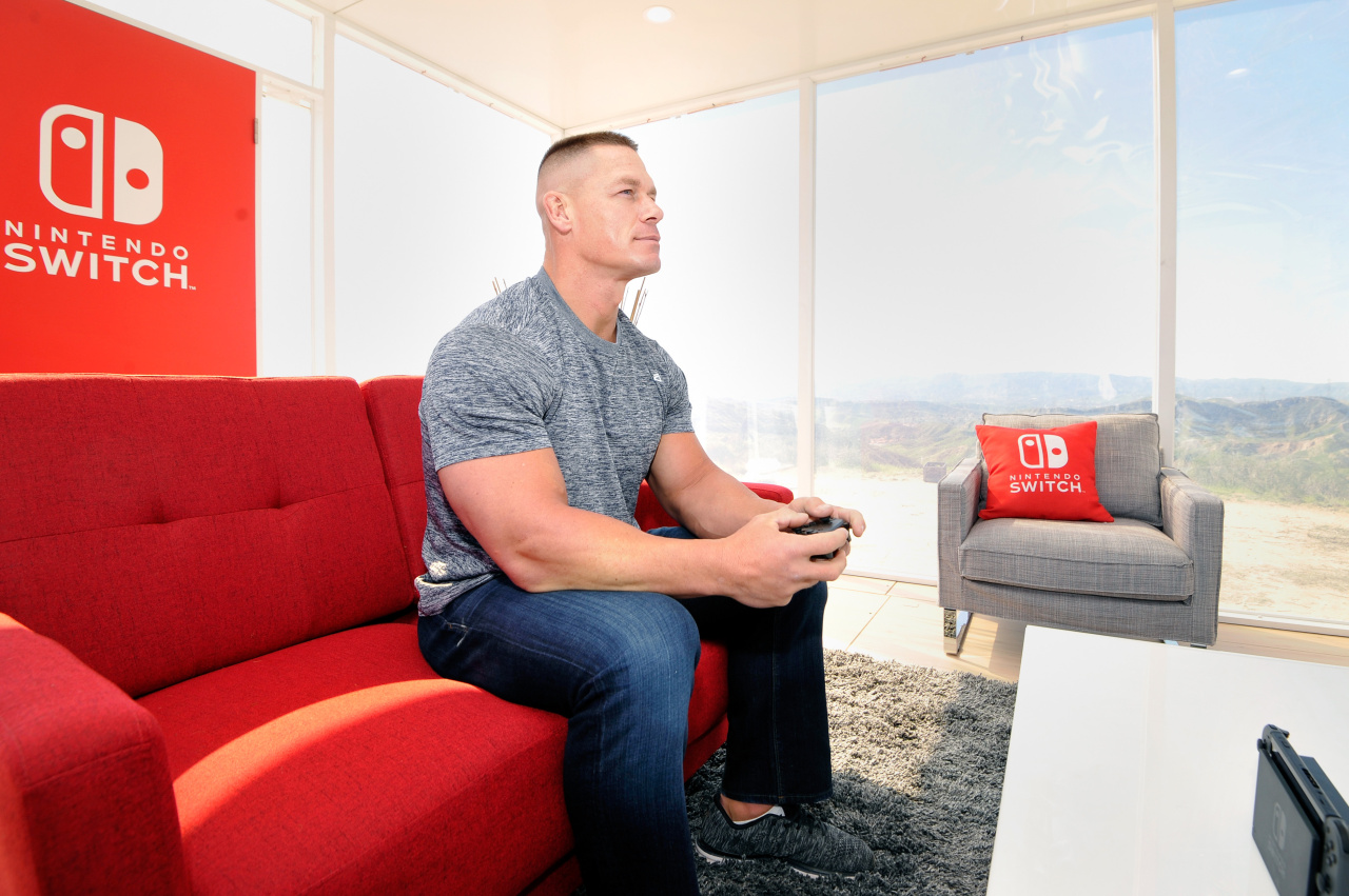 John Cena Is By The Technology In The Nintendo Switch | Nintendo Life