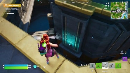 Hidden Chamber in Stone Sanctum in Fortnite