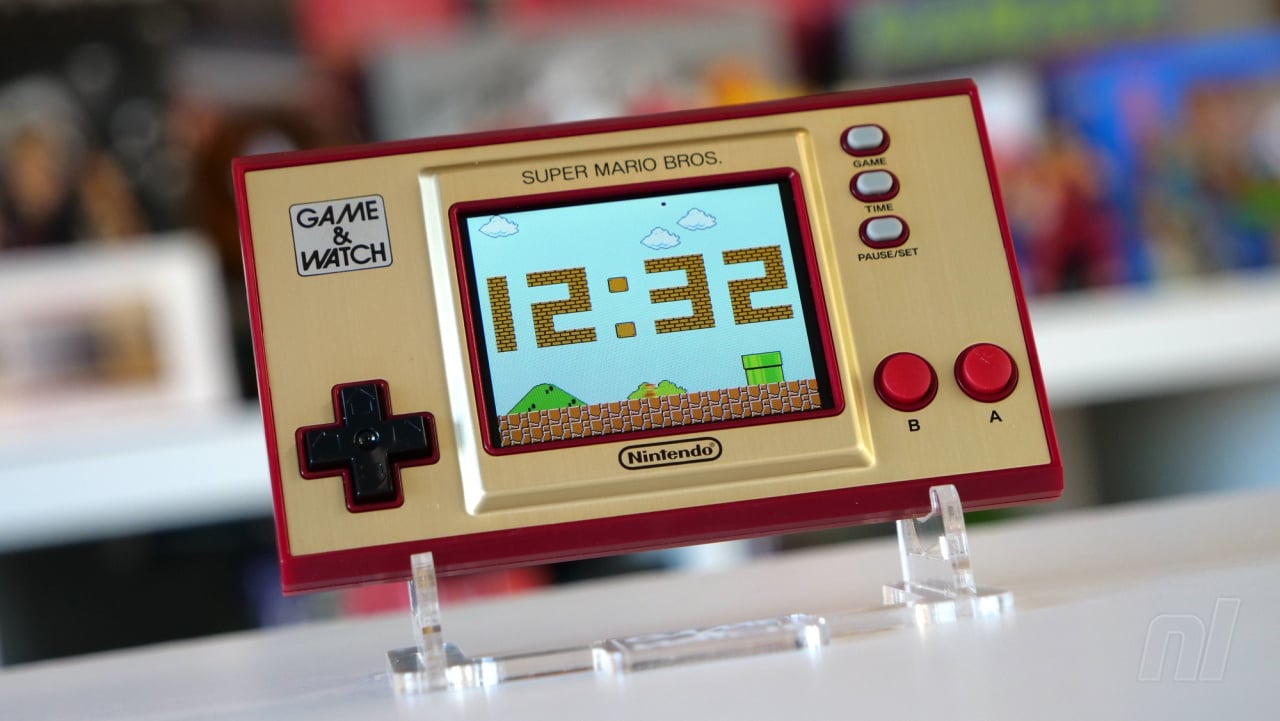 New Game & Watch Super Mario Bros Nintendo handheld Game Welcome