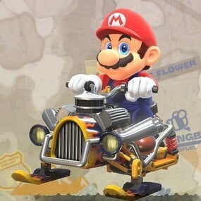 Mario Kart World - Dread Sled