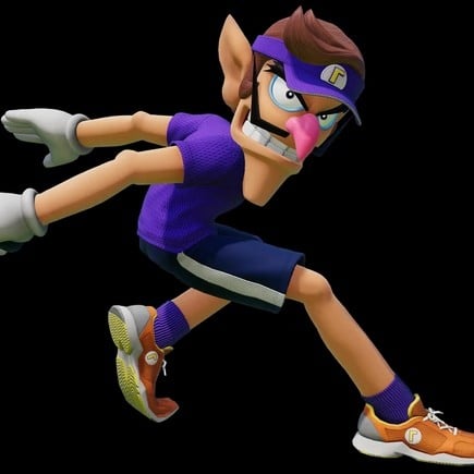 Mario Tennis Fever - Waluigi