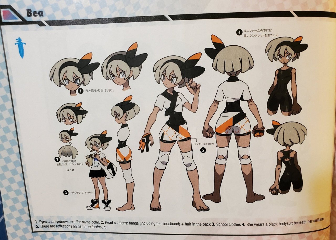 Gallery Pokémon Sword And Shield Concept Art Shows Gym Leaders, Player