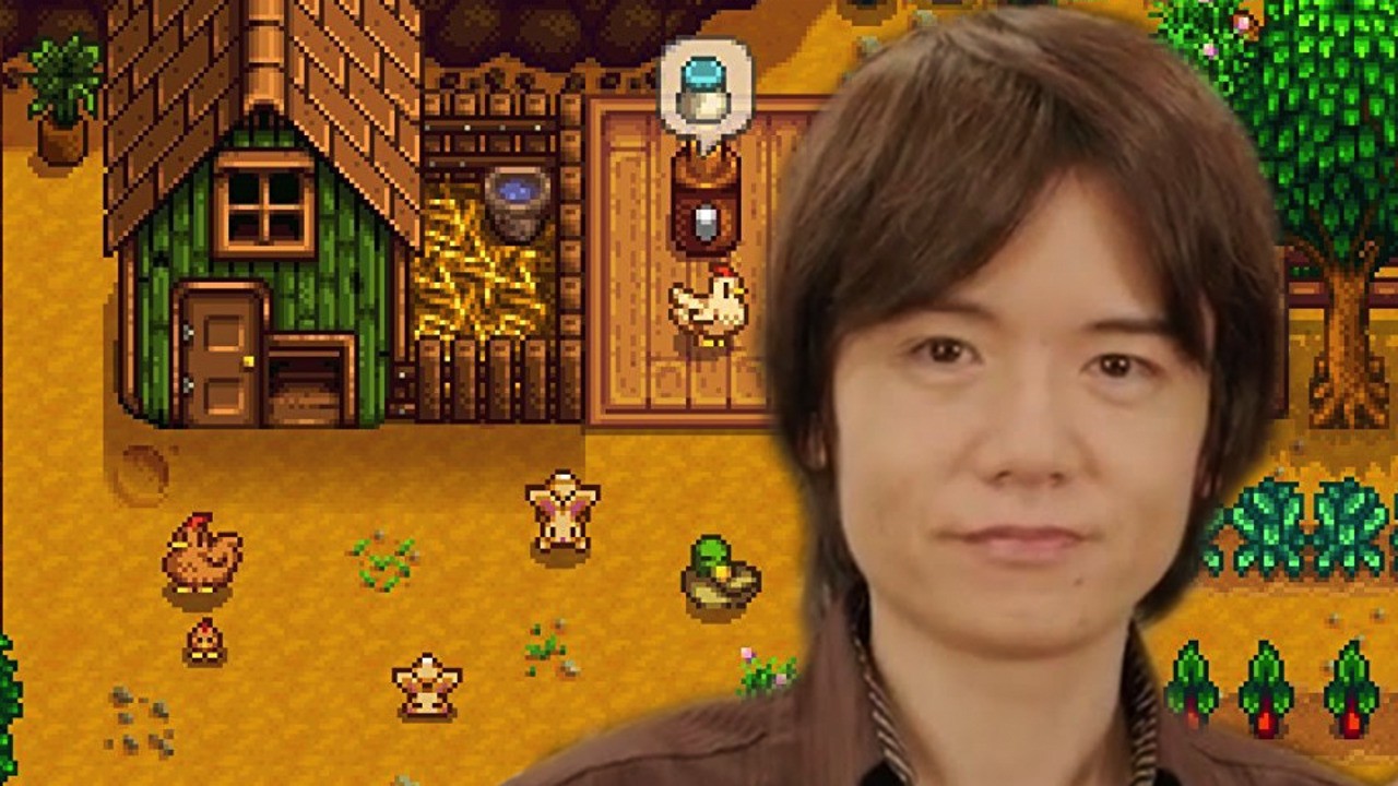 Super Smash Bros.導演Masahiro Sakurai與在Switch上玩一些Stardew Valley非常偏愛