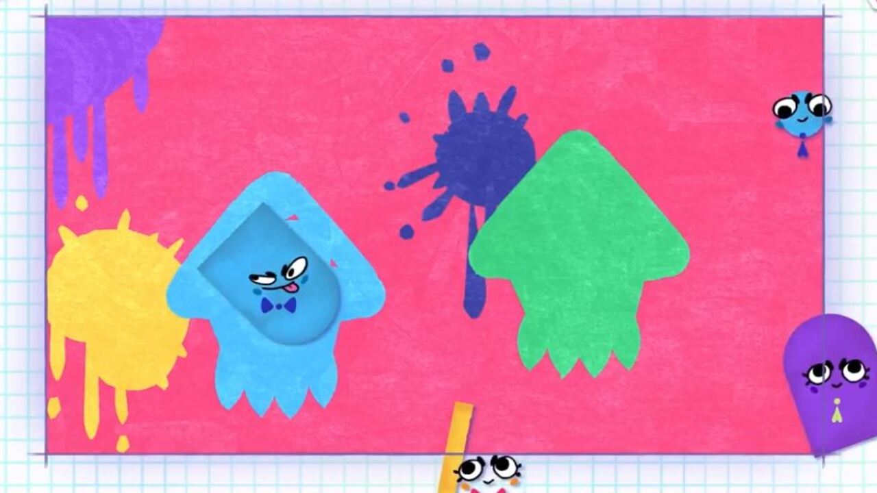 Snipperclips Plus をよく見てみましょう: 一緒に切り抜きましょう!