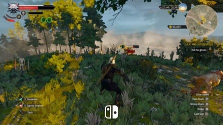 The Witcher 3 - Switch 1 vs 2