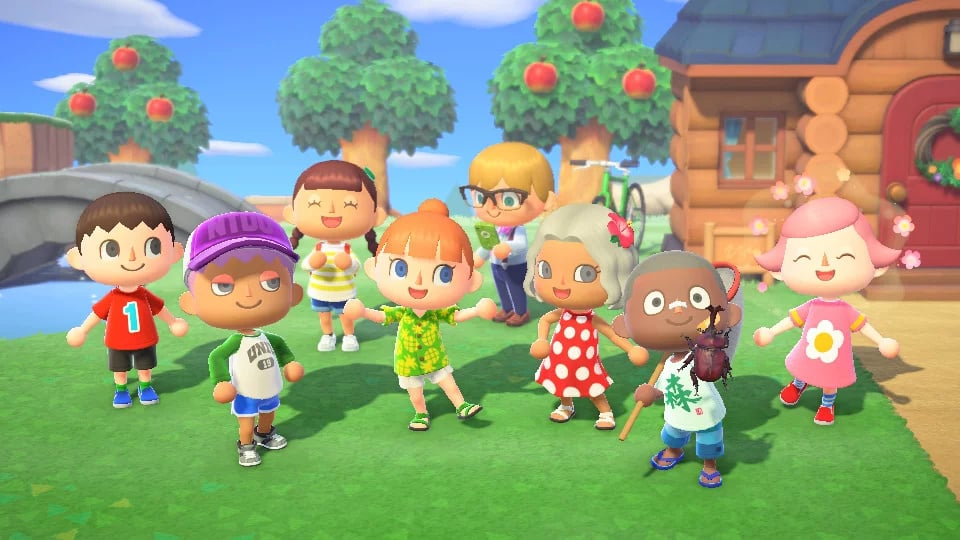 animal crossing multiple players one switch
