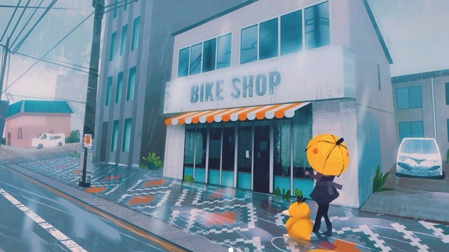 The Cerulean City bike shop