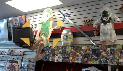 This GameStop Really, Really Loves Zelda: Ocarina of Time 3D