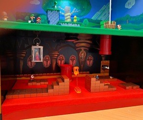 Home Made Super Mario World Play Set