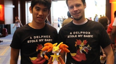 "A Delphox stole my baby!" Aussies invade D.C.