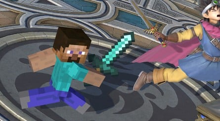 Super Smash Bros. Ultimate - Minecraft Steve