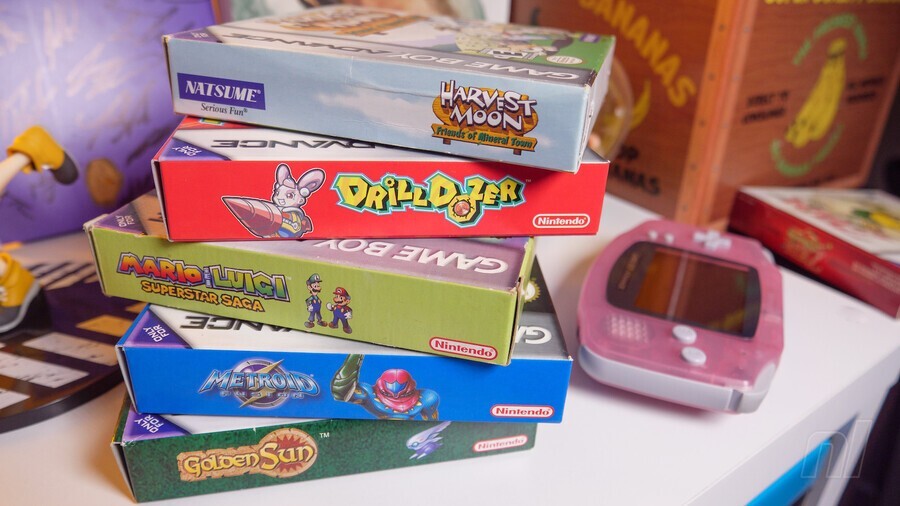 Pila de juegos GBA