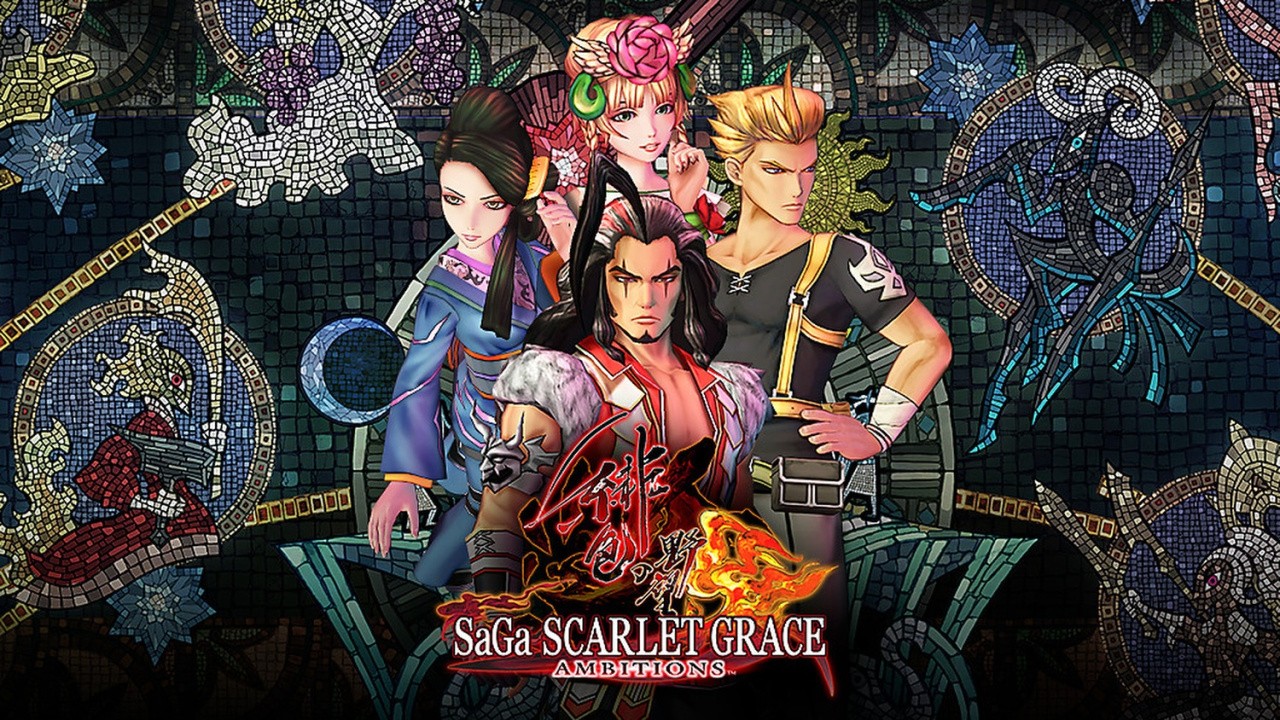 SAGA SCARLET GRACE イラストレーションボードブック SaGa: Scarlet Grace (2016) - MobyGames