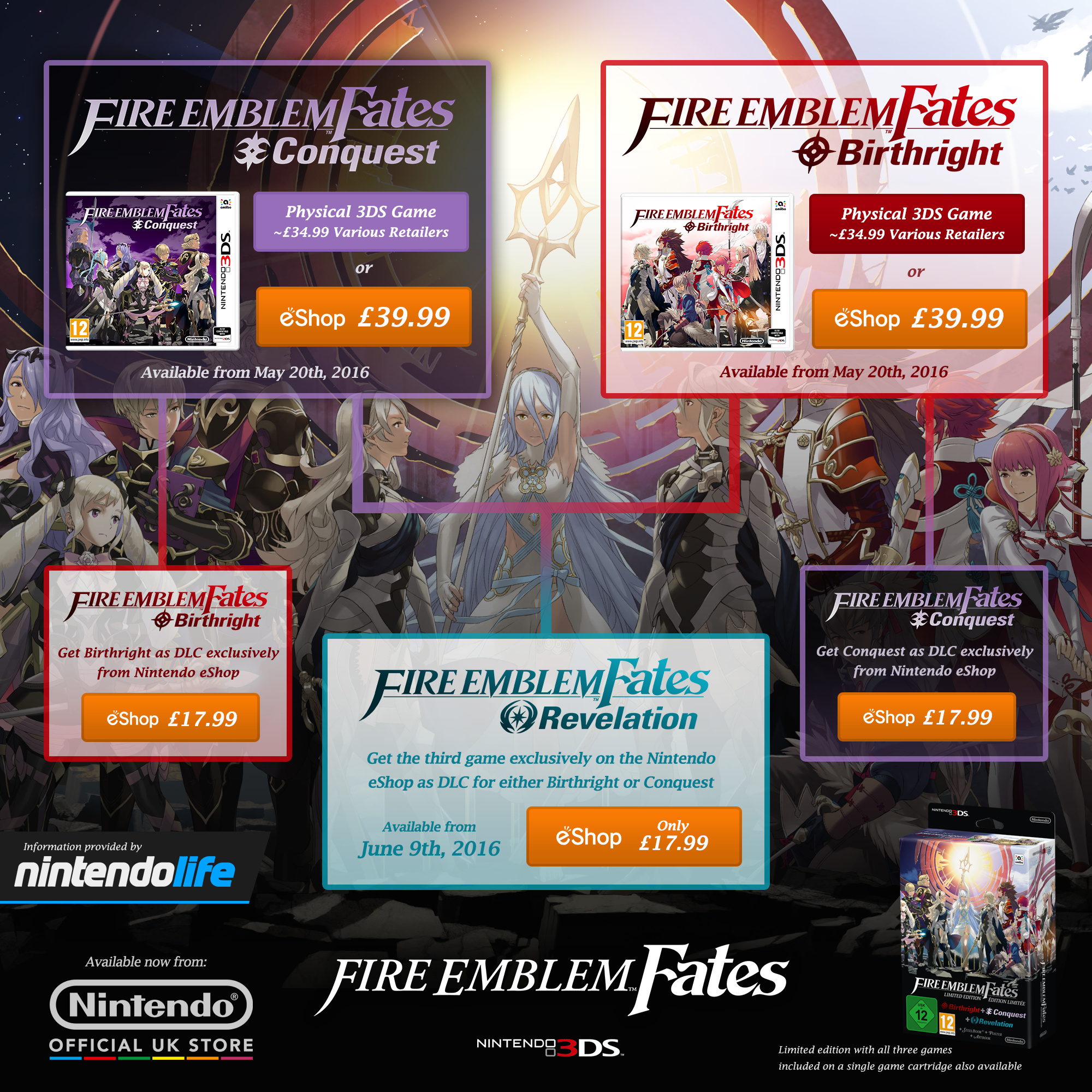 Which Version Of Fire Emblem Fates Should You Buy Guide Nintendo Life