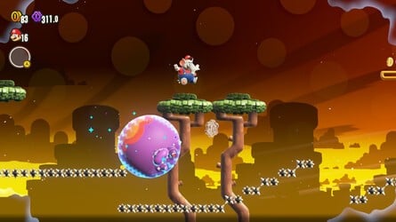 Super Mario Bros. Wonder: Special World - Pipe-Rock Plateau Special Bounce, Bounce, Bounce 4