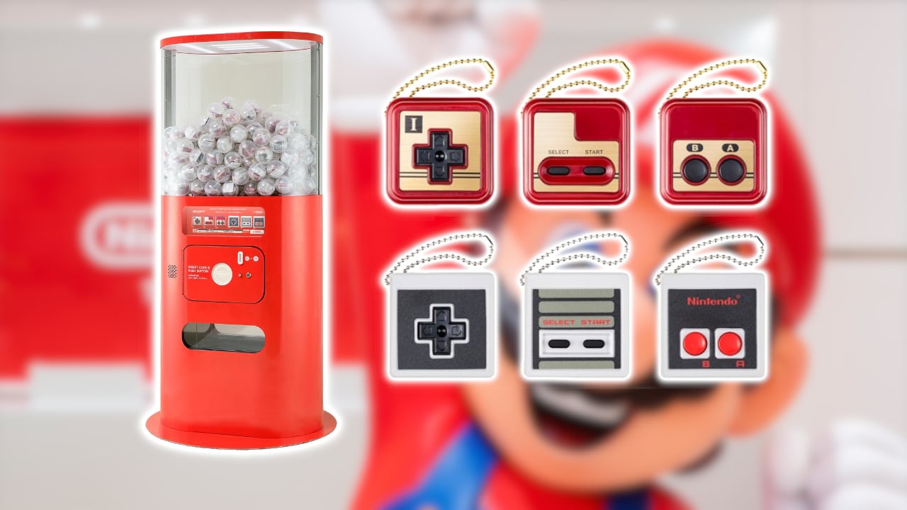 Nintendo Tokyo Pop-Up Stores Are Getting NES-Themed Gashapon, And