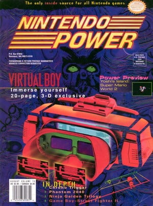 Nintendo Power attempted to hype up the US launch of the machine, with little success