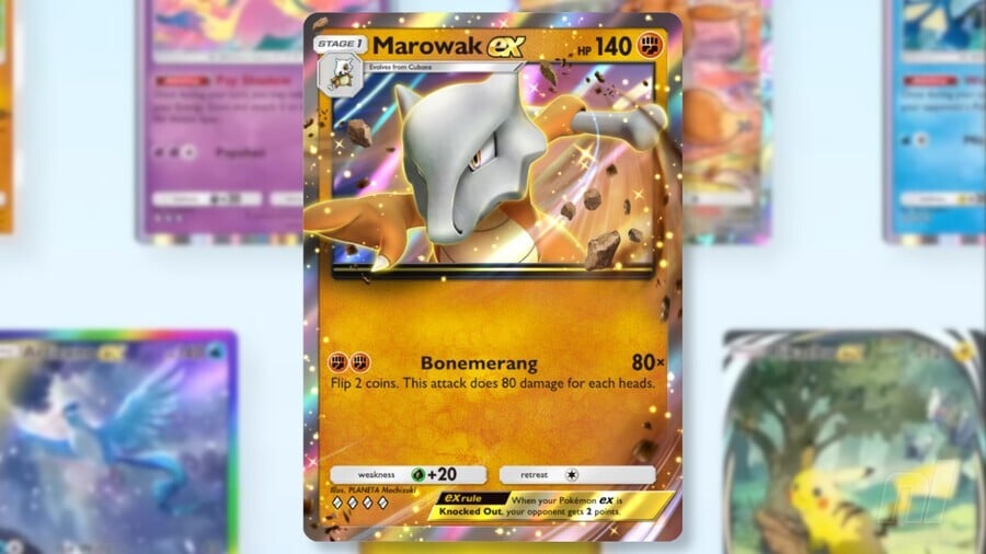 TCG Pocket Marowak EX