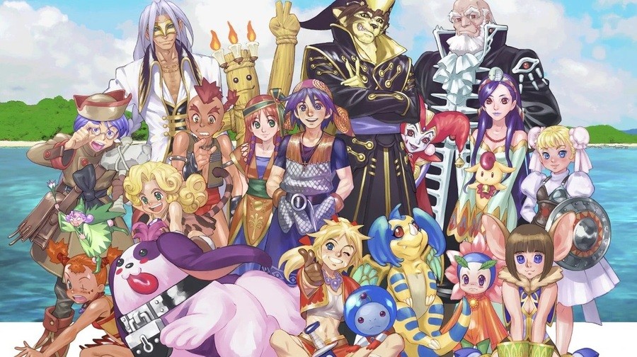 Chrono Cross Character Art