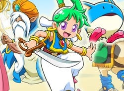 Here's Your First Look At Wonder Boy - Asha In Monster World