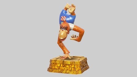 Donkey Kong Bananza DLC Event - Lanky Statue