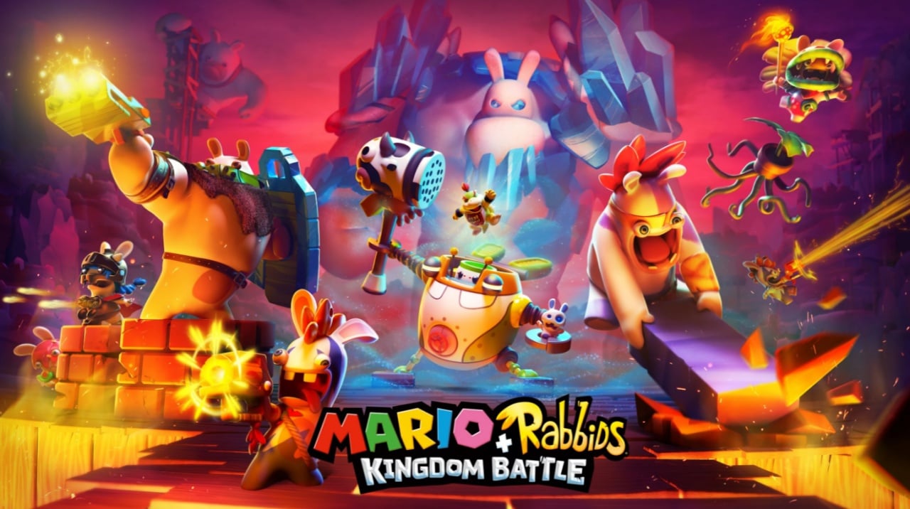 Mario deals rabbids kingdom