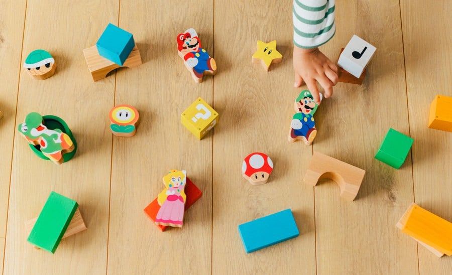 Super Mario Wood Block amiibo