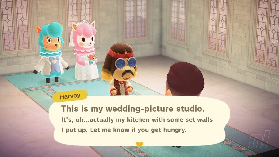 Animal Crossing New Horizons Wedding Season Harv Wedding Studio