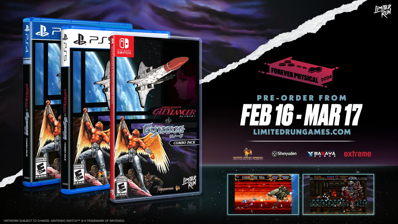 Limited Run Games Announces Retro SHMUP Combo Pack For Switch