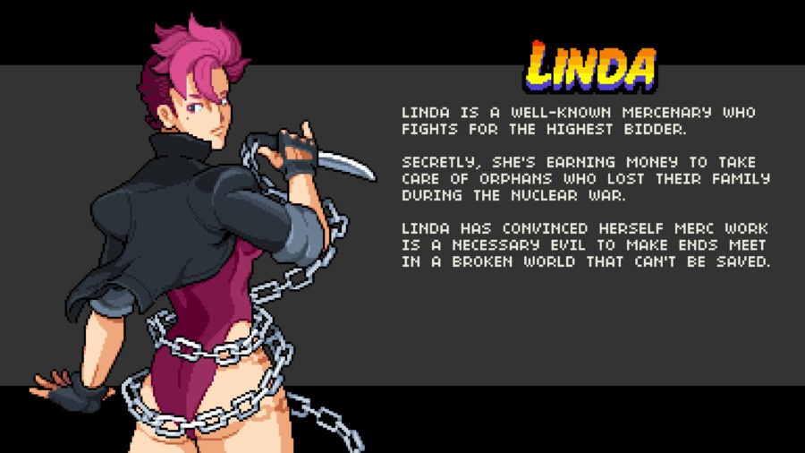 Double Dragon Gaiden Unlockable Characters and Bios