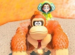 DK's Fur Gets Brighter In Bananza When He's Powered Up