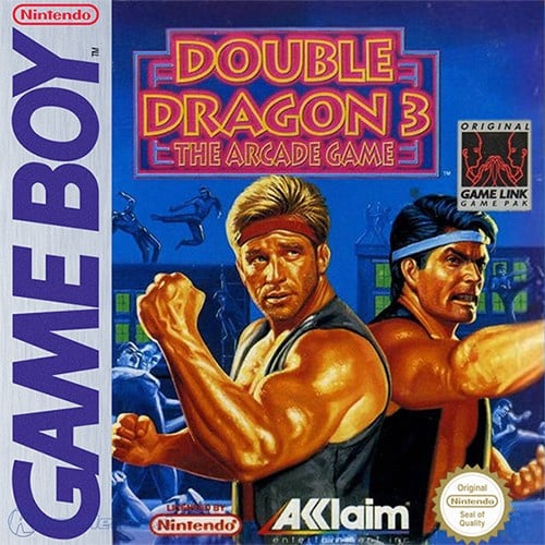 Double Dragon 3 the Arcade Game for Nintendo Gameboy 