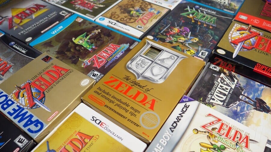 Zelda Game Boxes Nintendo Life